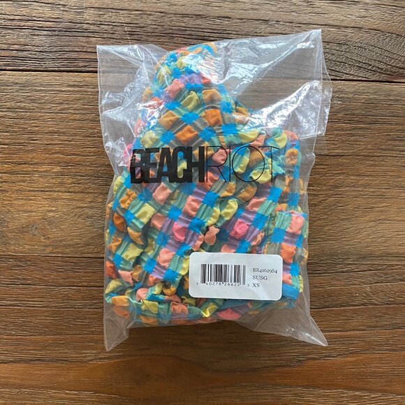 Beach Riot Sunny Side Gingham Highway Bottom - Picture 10 of 10